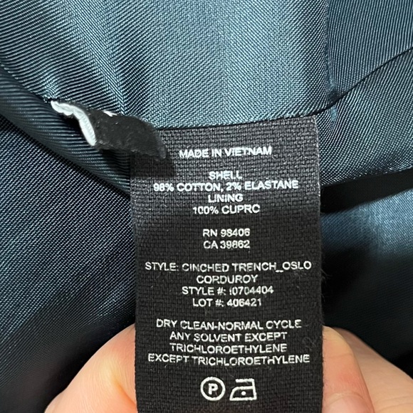 Theory trench coat - Picture 4 of 4